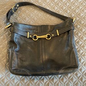 Black coach purse